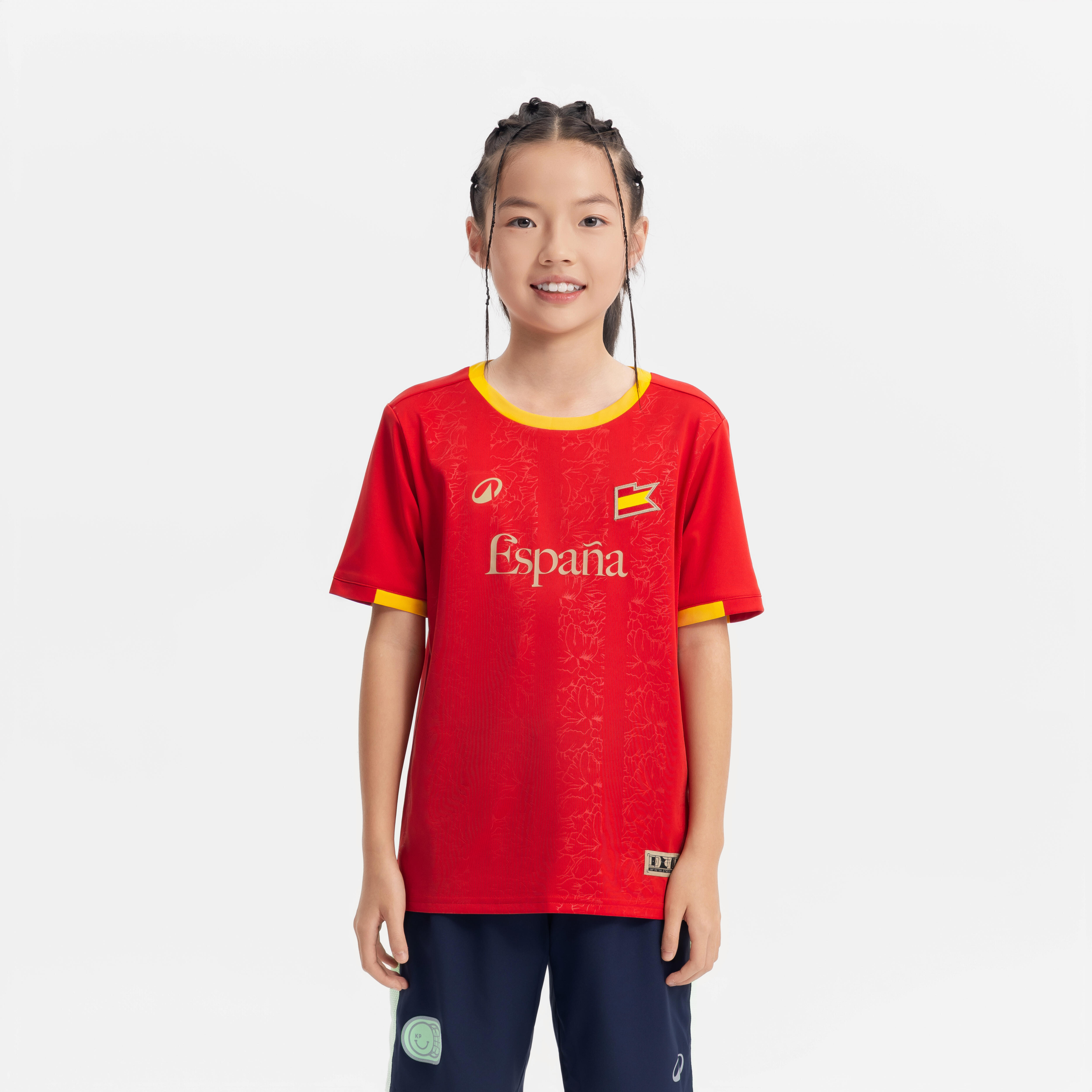 Playera de futbol aficionado España 